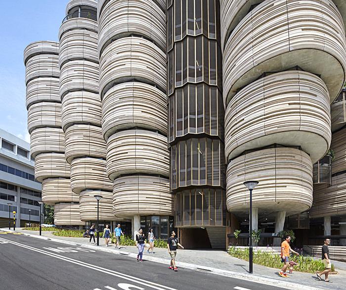 南洋理工大學教學中心圖片提供 : © Heatherwick Studio；攝影：Hufton+Crow